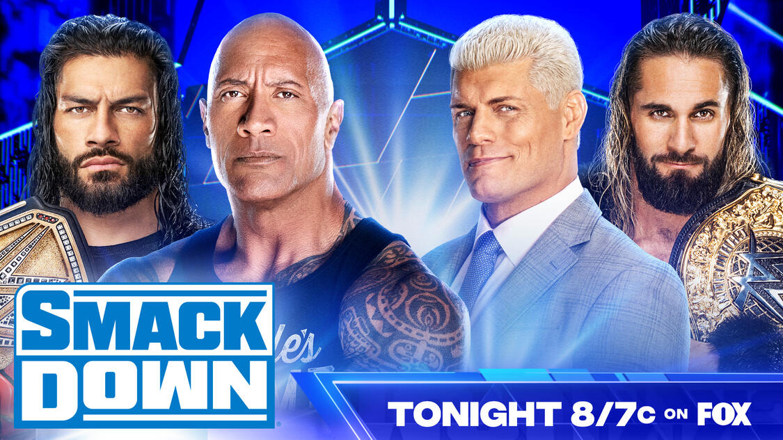 WWE SmackDown live results: The Rock, Reigns, Rhodes & Rollins appear