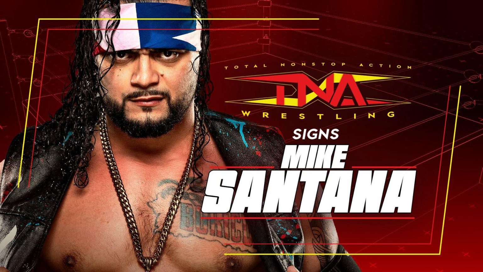Mike Santana signs contract with TNA Wrestling