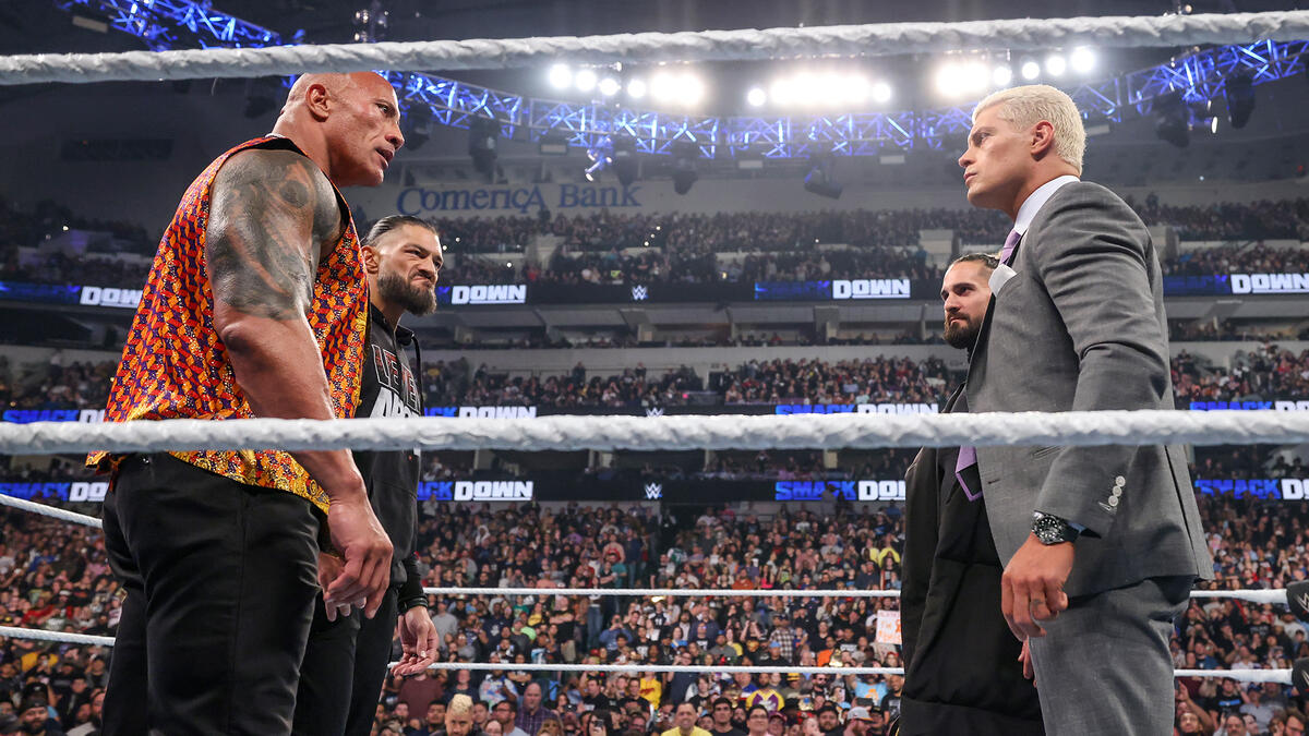WWE SmackDown ratings up for Rhodes & Rollins confronting Rock & Reigns