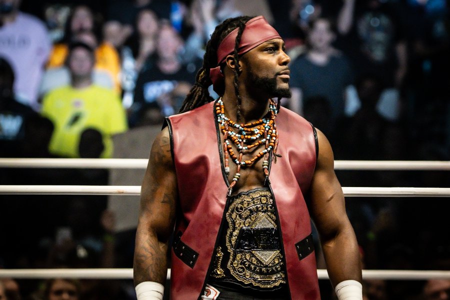 Swerve Strickland explains Floyd Mayweather AEW Double or Nothing appearance