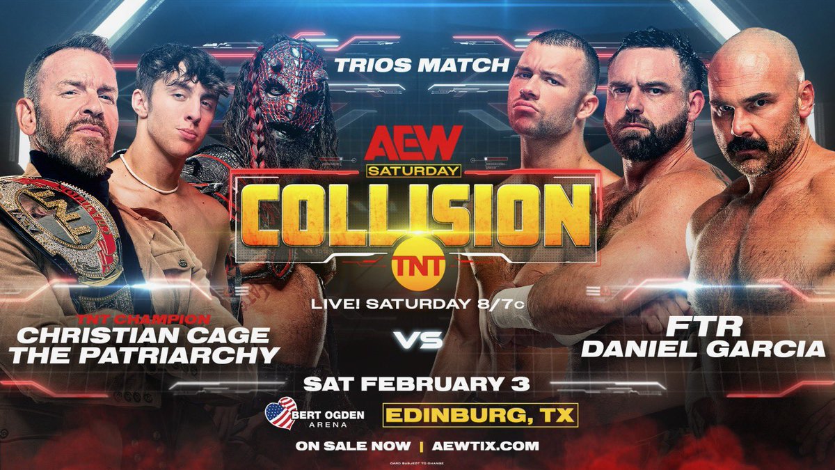 Trios match booked for AEW Collision