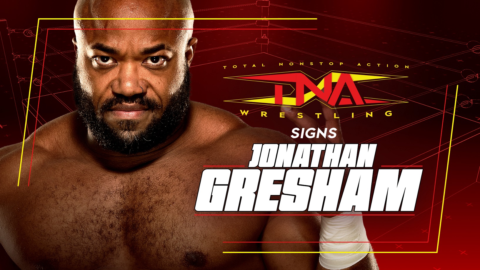 Jonathan Gresham signs new contract with TNA Wrestling