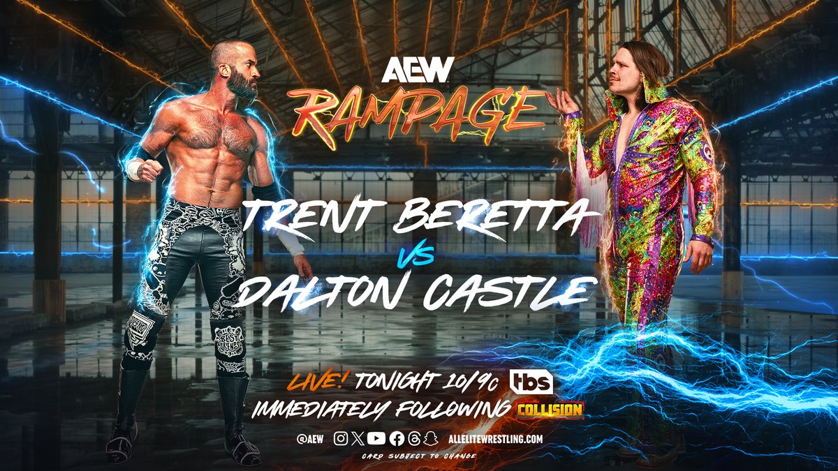 Trent Beretta to face Dalton Castle on AEW Rampage