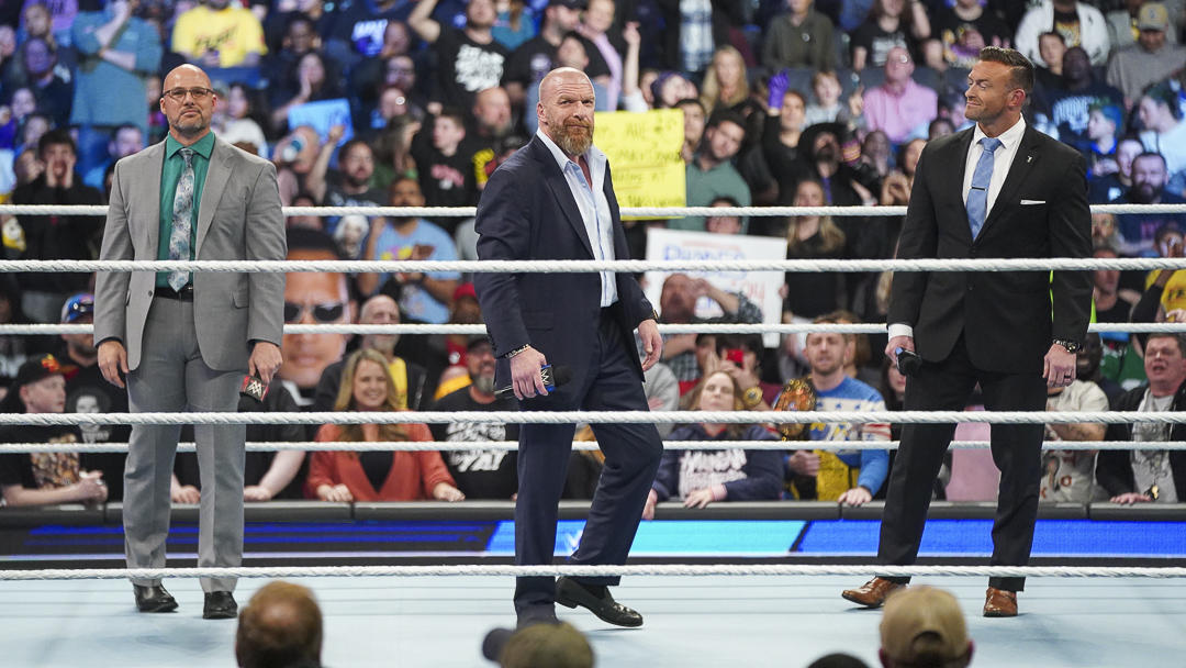 WWE SmackDown video highlights: Triple H sends a message to The Rock