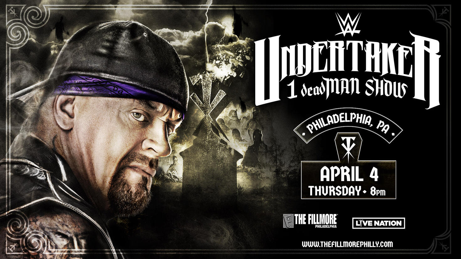 Undertaker one-man show set for WWE WrestleMania week