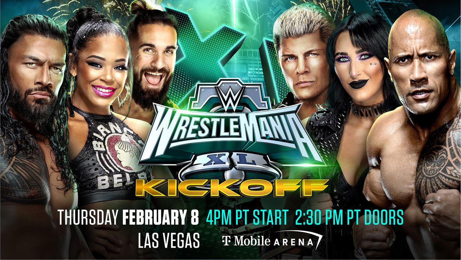 The Rock & Roman Reigns face-off set for WWE WrestleMania 40 media event