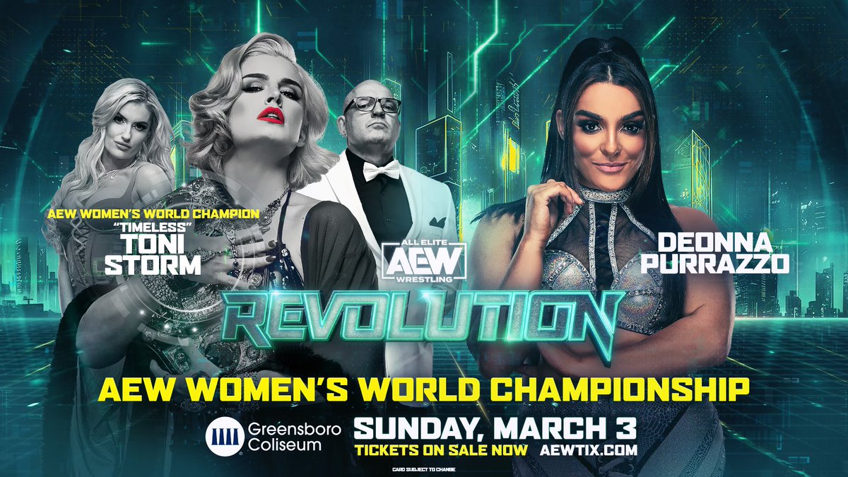 Women’s World title match set for AEW Revolution