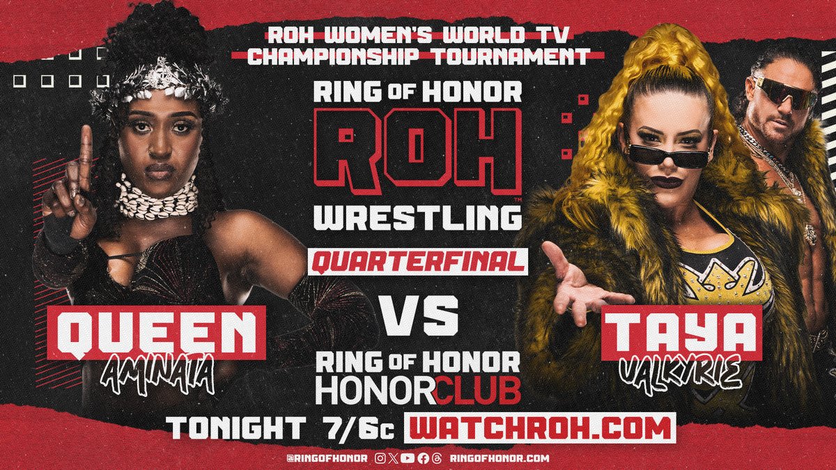 Ring of Honor TV live results: Women’s TV title tournament quarterfinal match