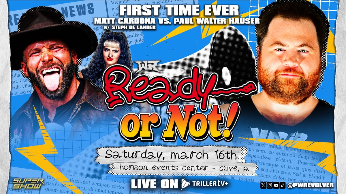 Paul Walter Hauser defeats Matt Cardona at Wrestling Revolver Ready or Not
