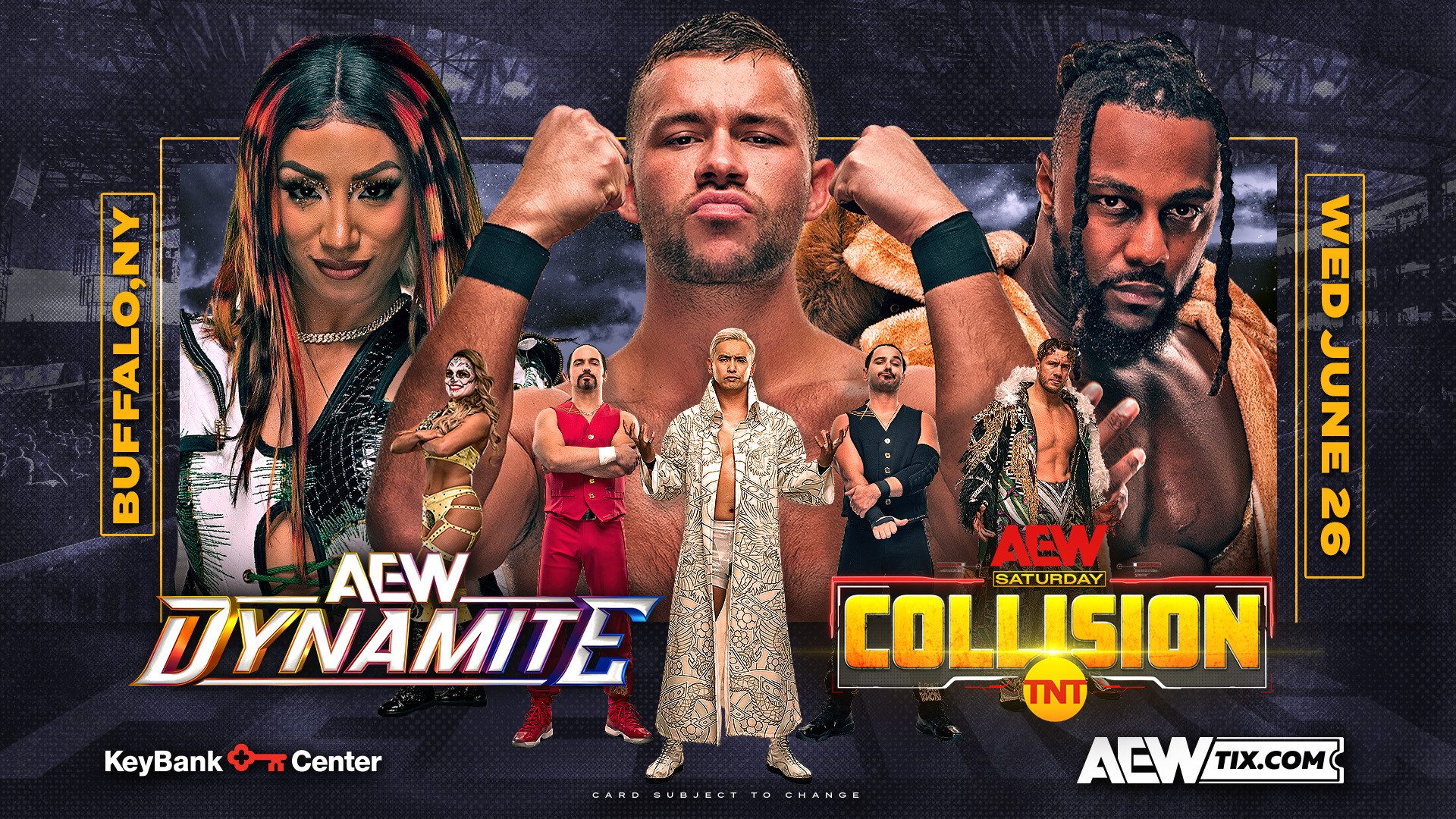 AEW Collision spoilers from Buffalo