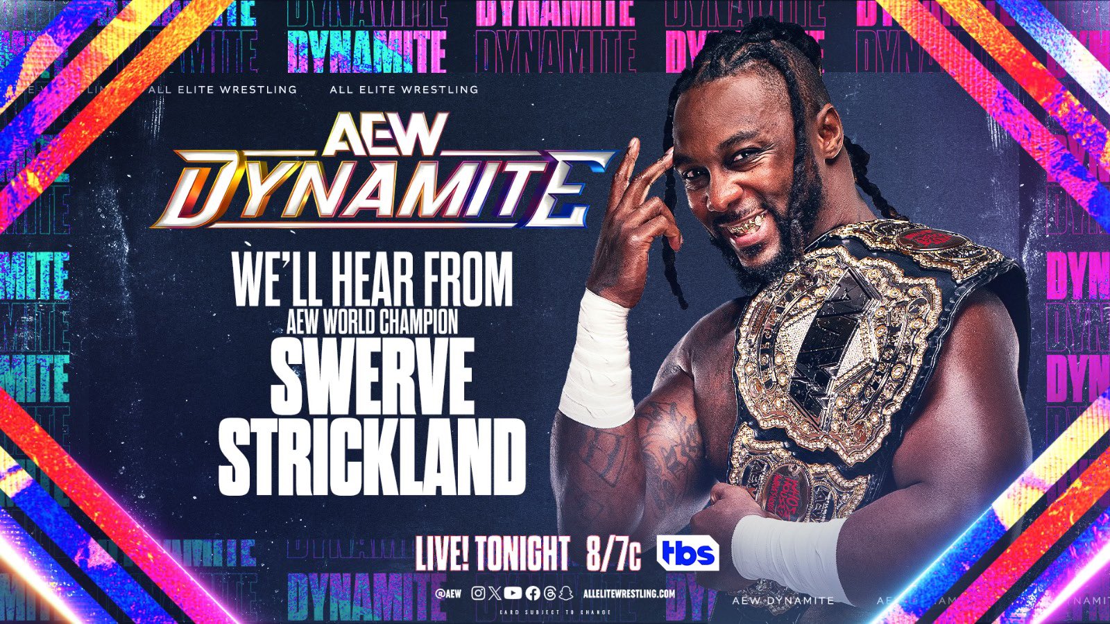 Swerve Strickland segment announced for AEW Dynamite
