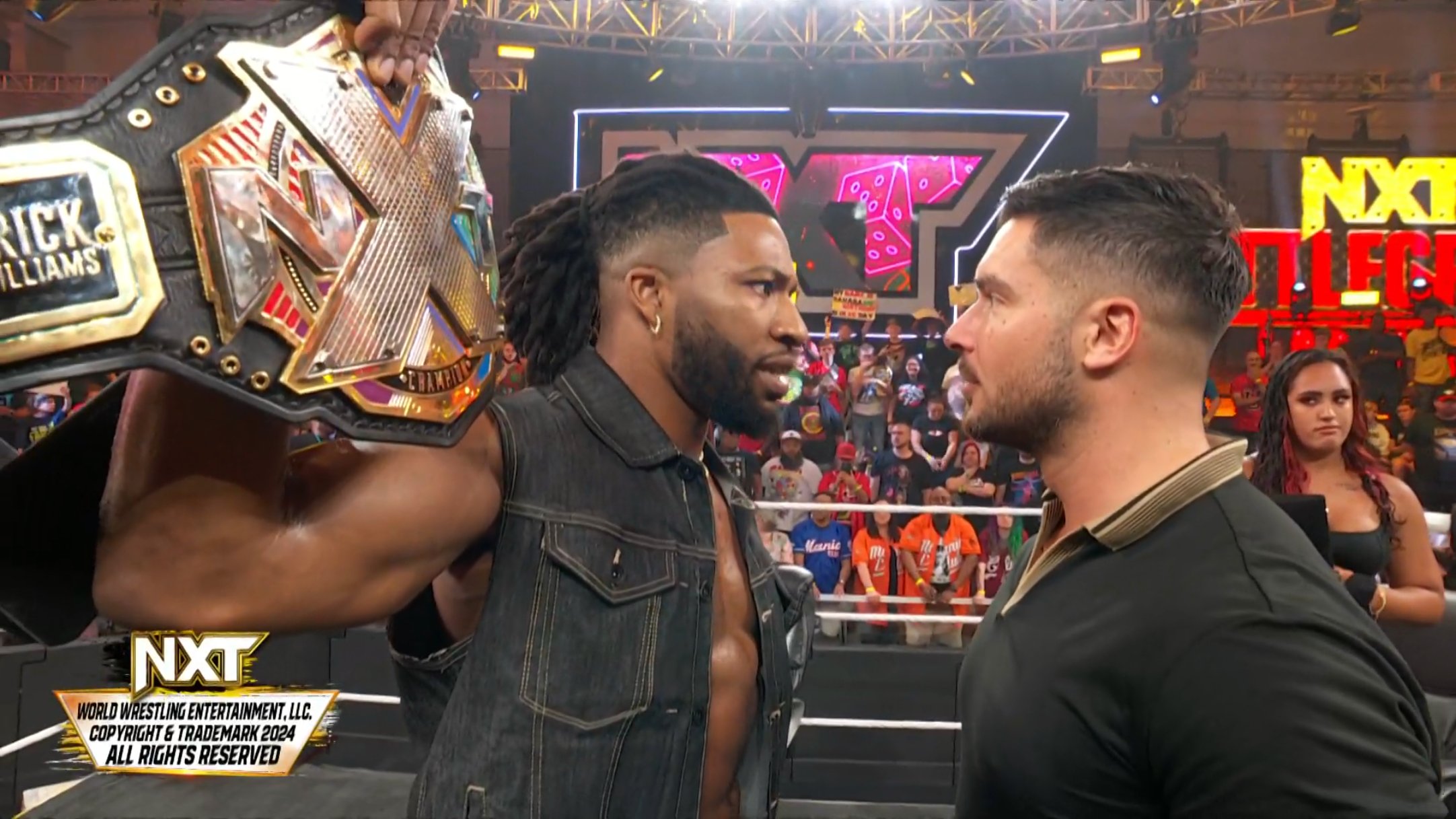 Trick Williams vs. Ethan Page NXT title match set for Battleground