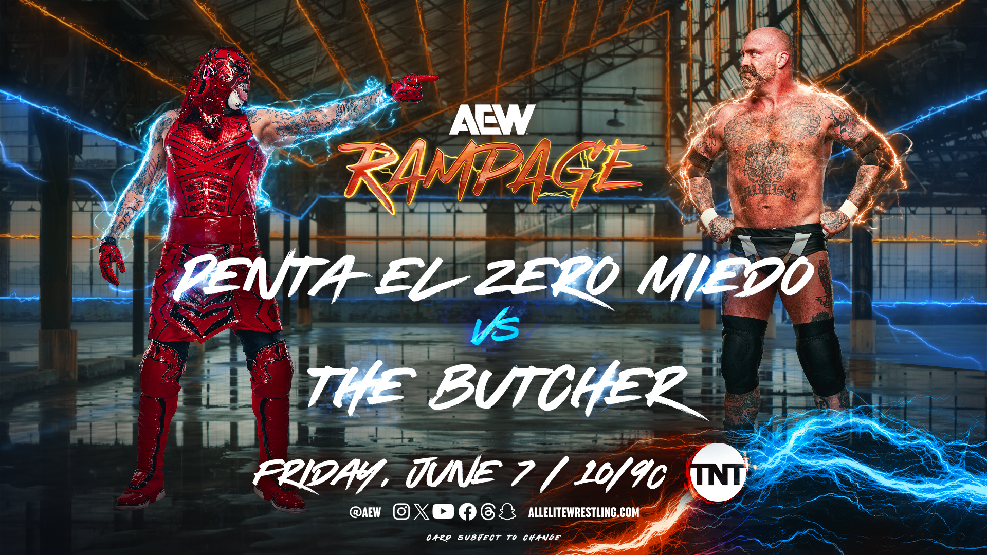 AEW Rampage live results: Penta El Zero Miedo vs. The Butcher