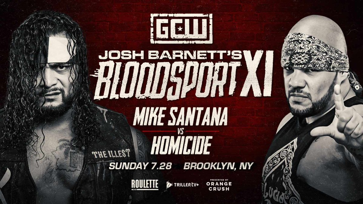 Mike Santana vs. Homicide announced for Josh Barnett’s Bloodsport XI
