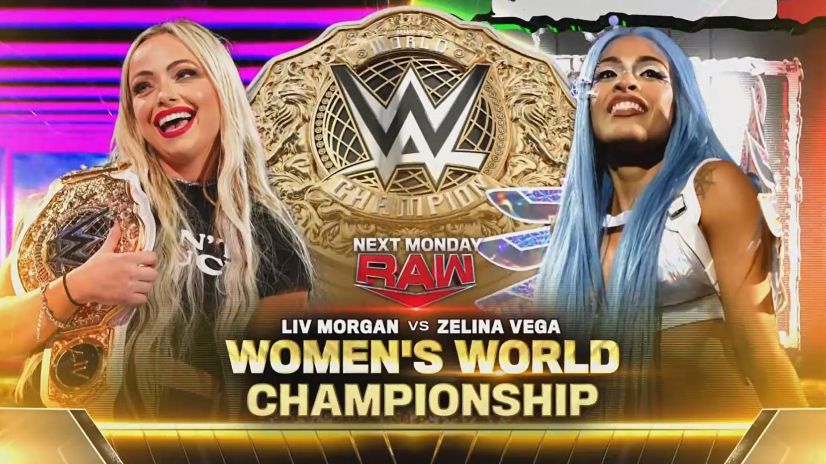 Women’s World title match set for next week’s WWE Raw
