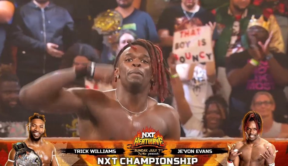 Je’Von Evans to challenge for WWE NXT Championship at Heatwave