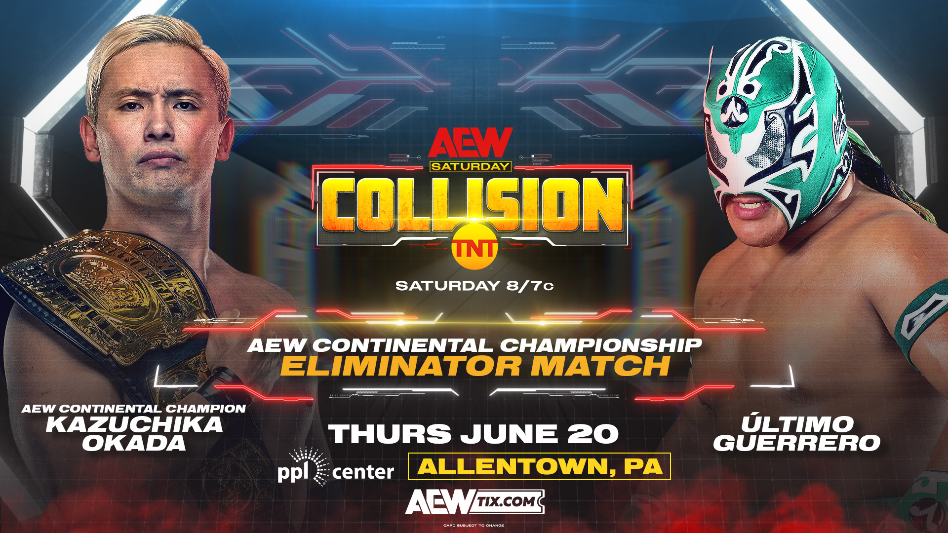 Kazuchika Okada vs. Ultimo Guerrero booked for AEW Collision