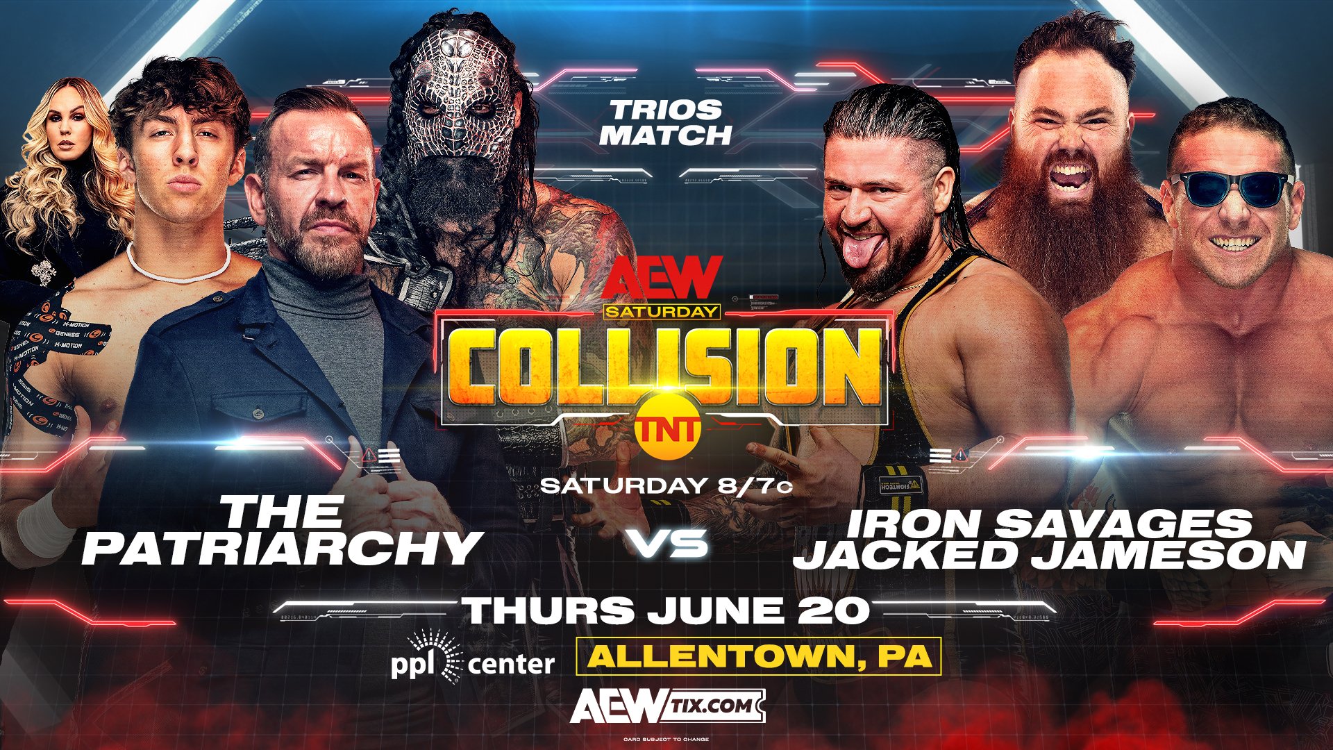 Four new matches set for AEW Collision