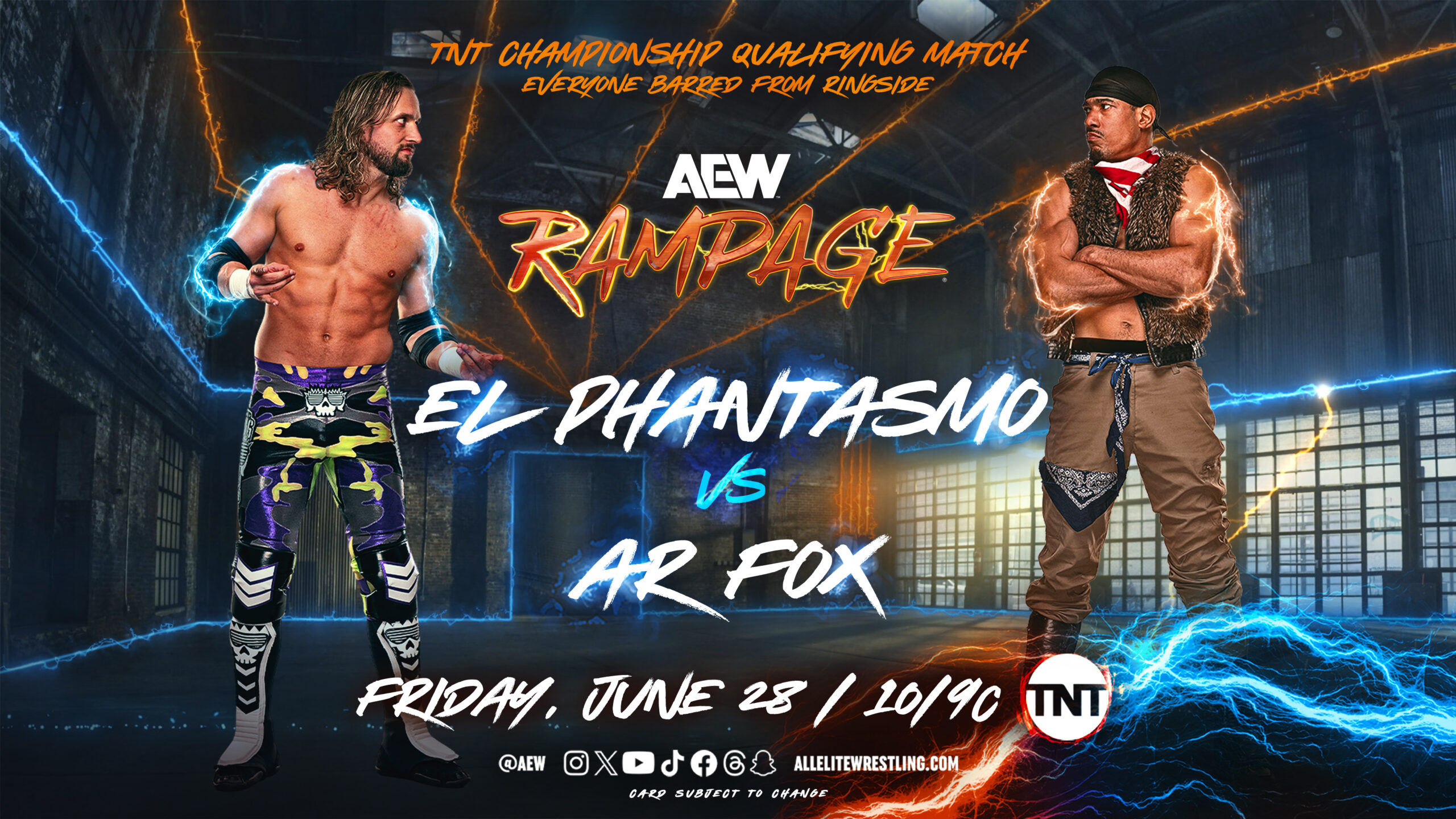 AEW Rampage live results: Final TNT ladder match qualifier