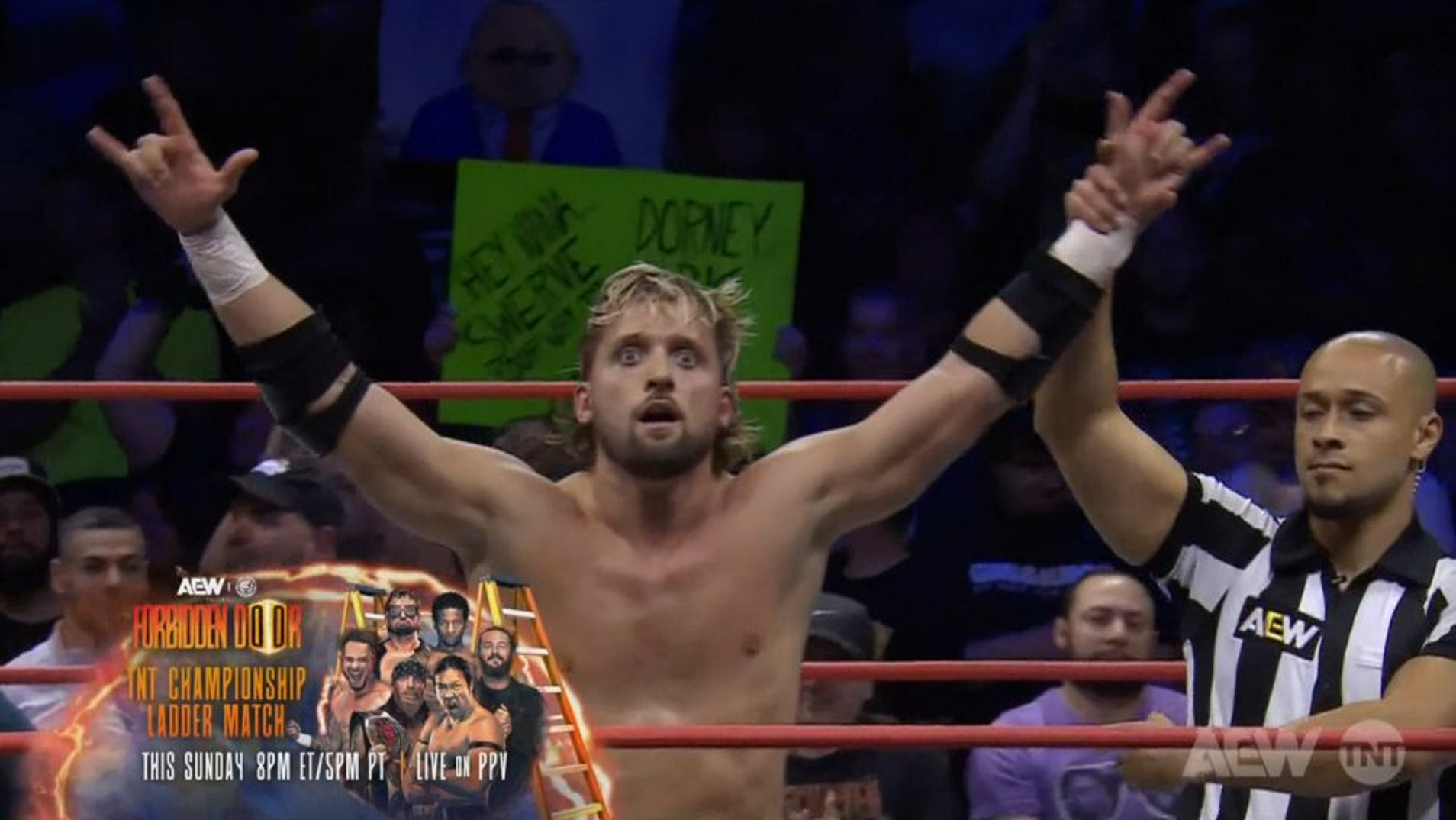 El Phantasmo earns final spot in AEW x NJPW Forbidden Door ladder match