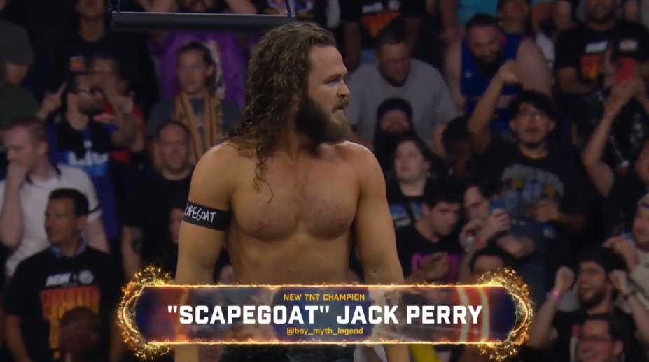 Jack Perry wins vacant TNT Championship at AEW x NJPW Forbidden Door