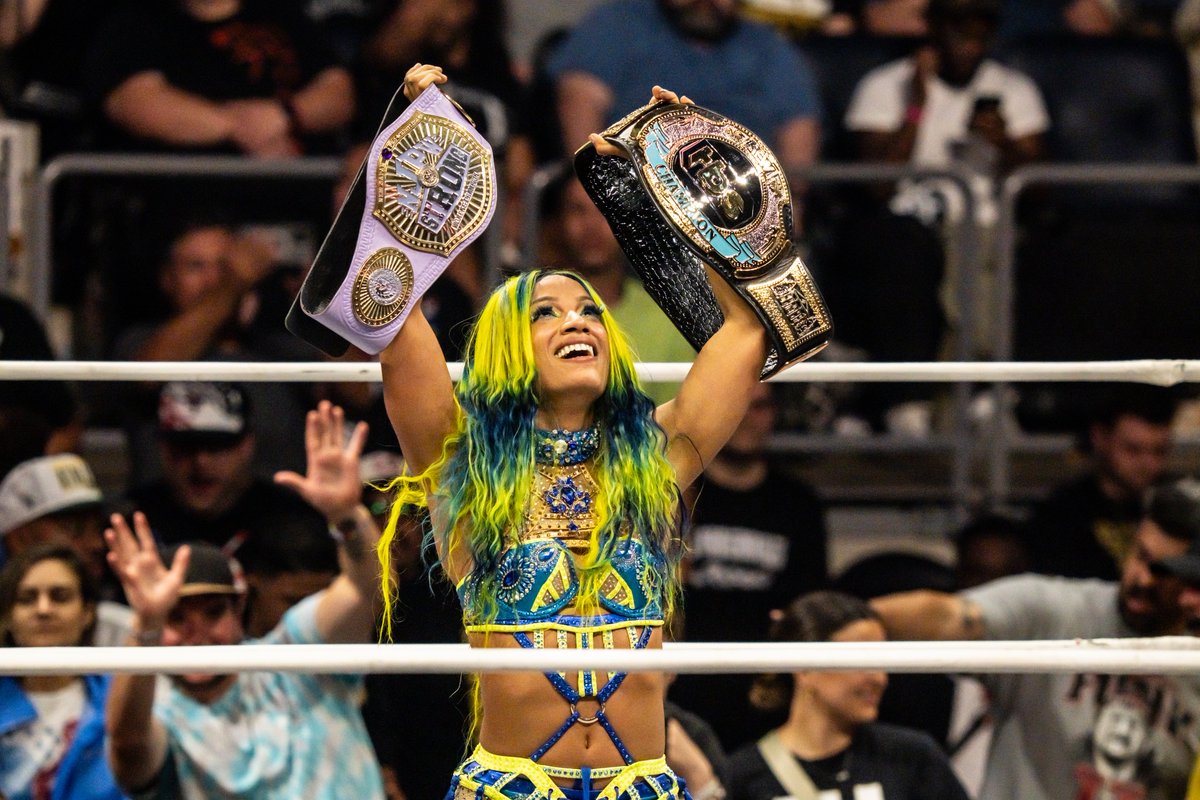 TBS Champion Mercedes Mone becomes double champion at AEW x NJPW Forbidden Door