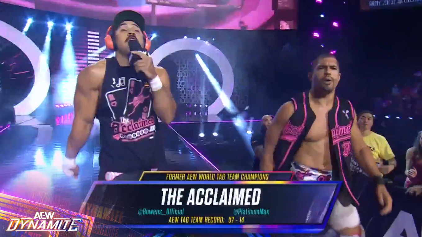 The Acclaimed earn future Tag Team title shot on AEW Dynamite