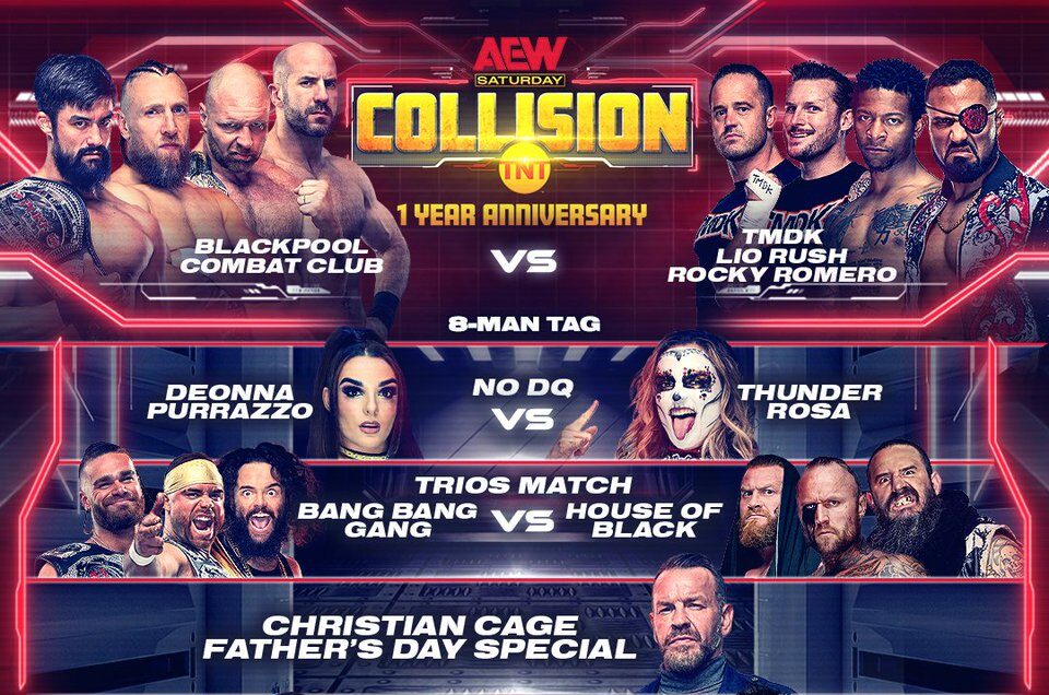 AEW Collision viewership up for anniversary episode