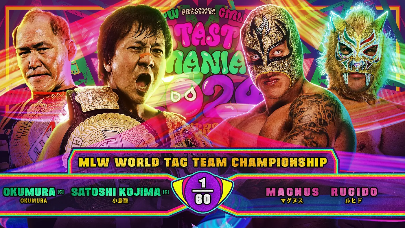 New title matches added to NJPW x CMLL Fantasticamania USA
