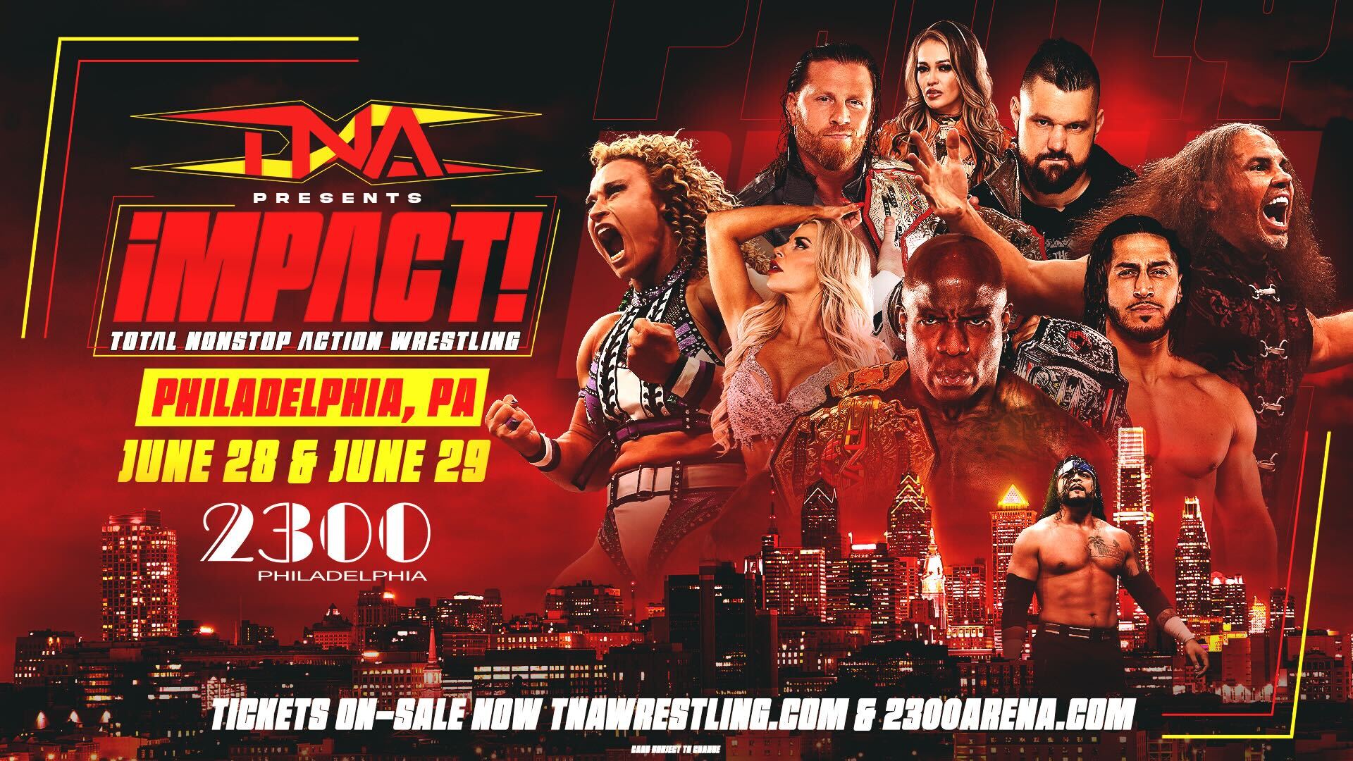 Three WWE NXT wrestlers appear at TNA TV taping