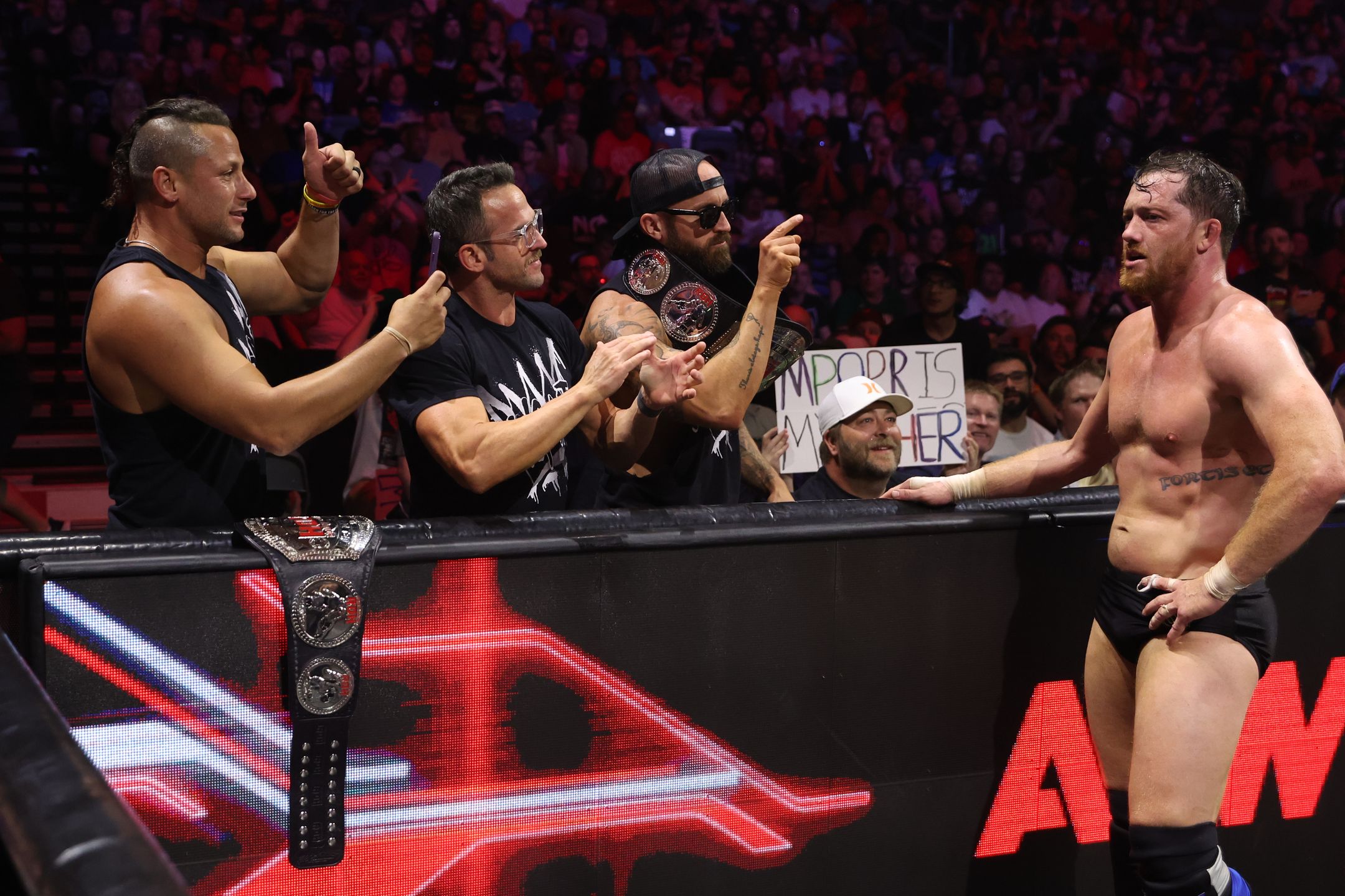 Orange Cassidy & Kyle O’Reilly vs. Undisputed Kingdom part of AEW Collision lineup