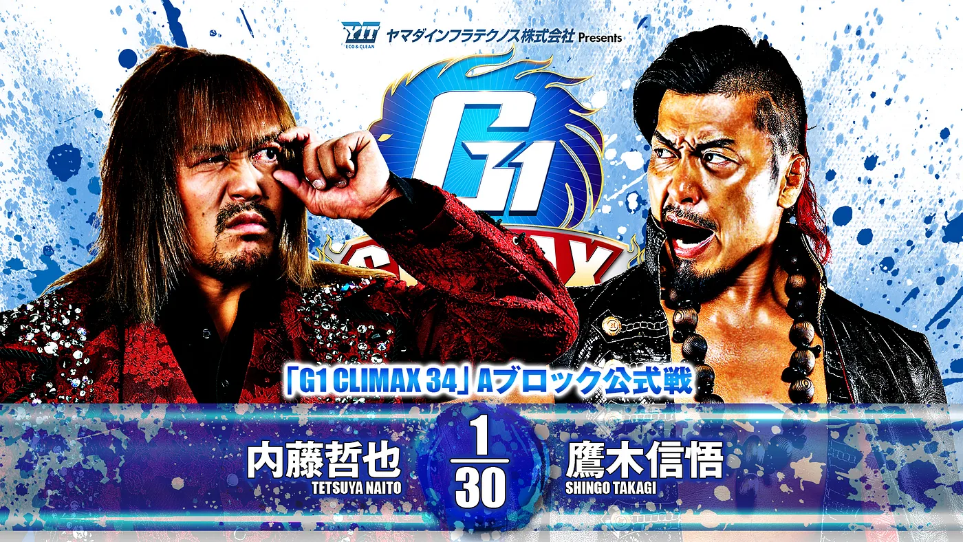 NJPW G1 Climax 34 night one live results: Naito vs. Shingo