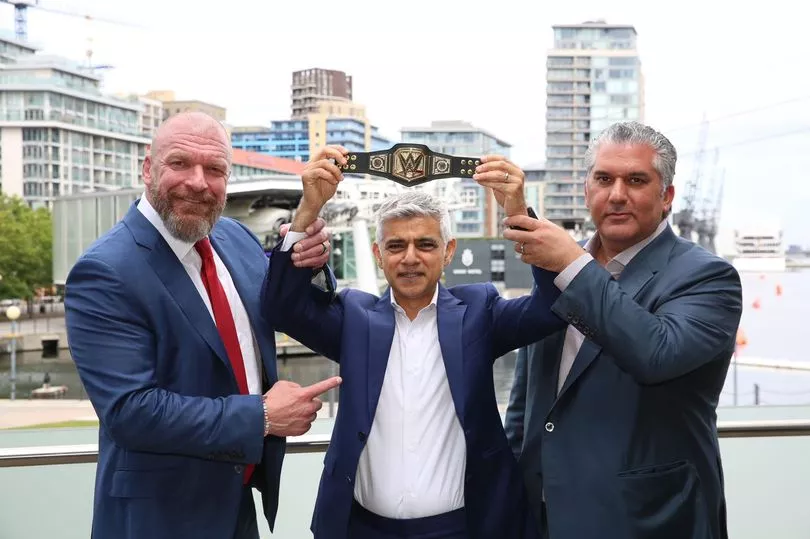 Nick Khan, Triple H & London mayor meet about potential of hosting WWE WrestleMania