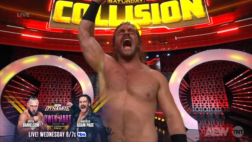 Hangman Page advances to Owen Hart Foundation tournament final on AEW Dynamite
