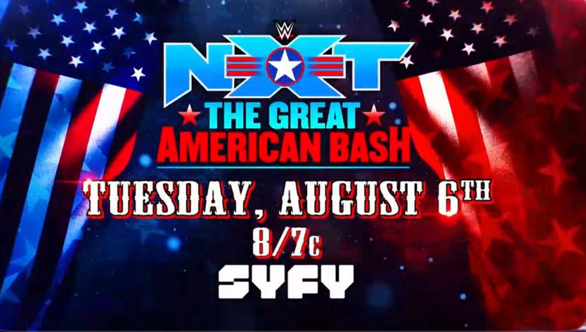 WWE announces date for NXT Great American Bash