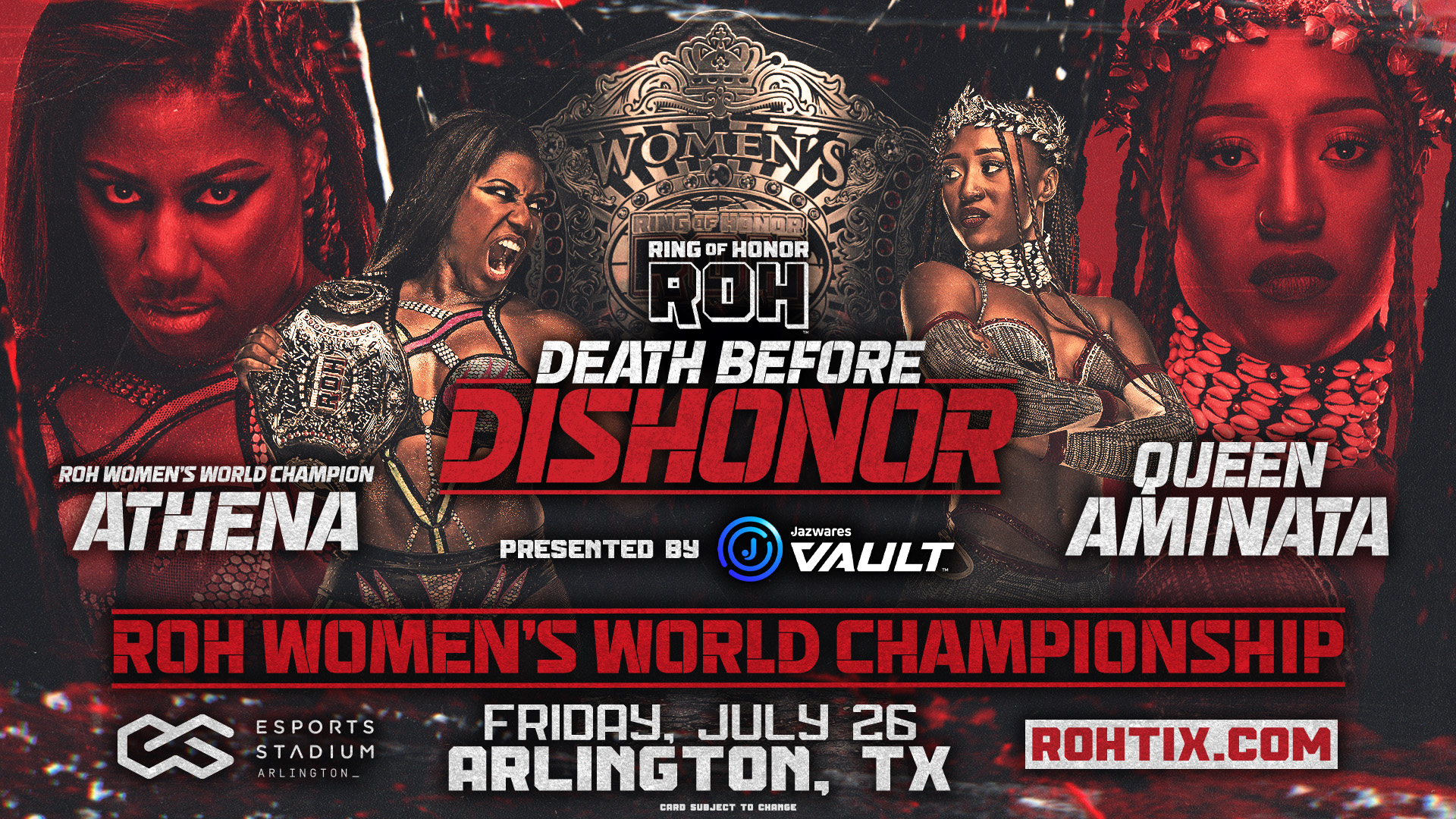 First matches booked for ROH Death Before Dishonor
