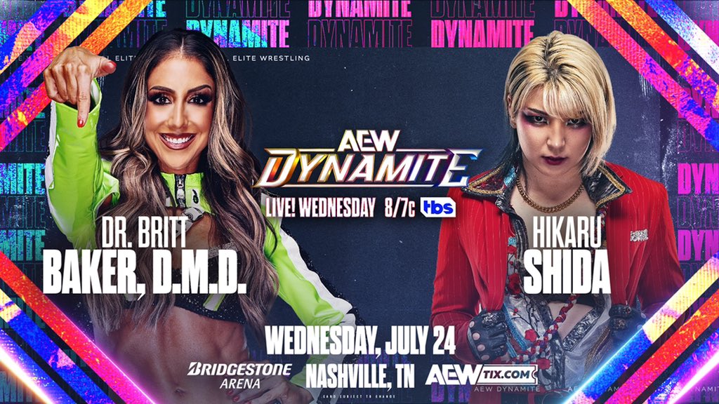 Britt Baker in-ring return announced for AEW Dynamite Blood & Guts