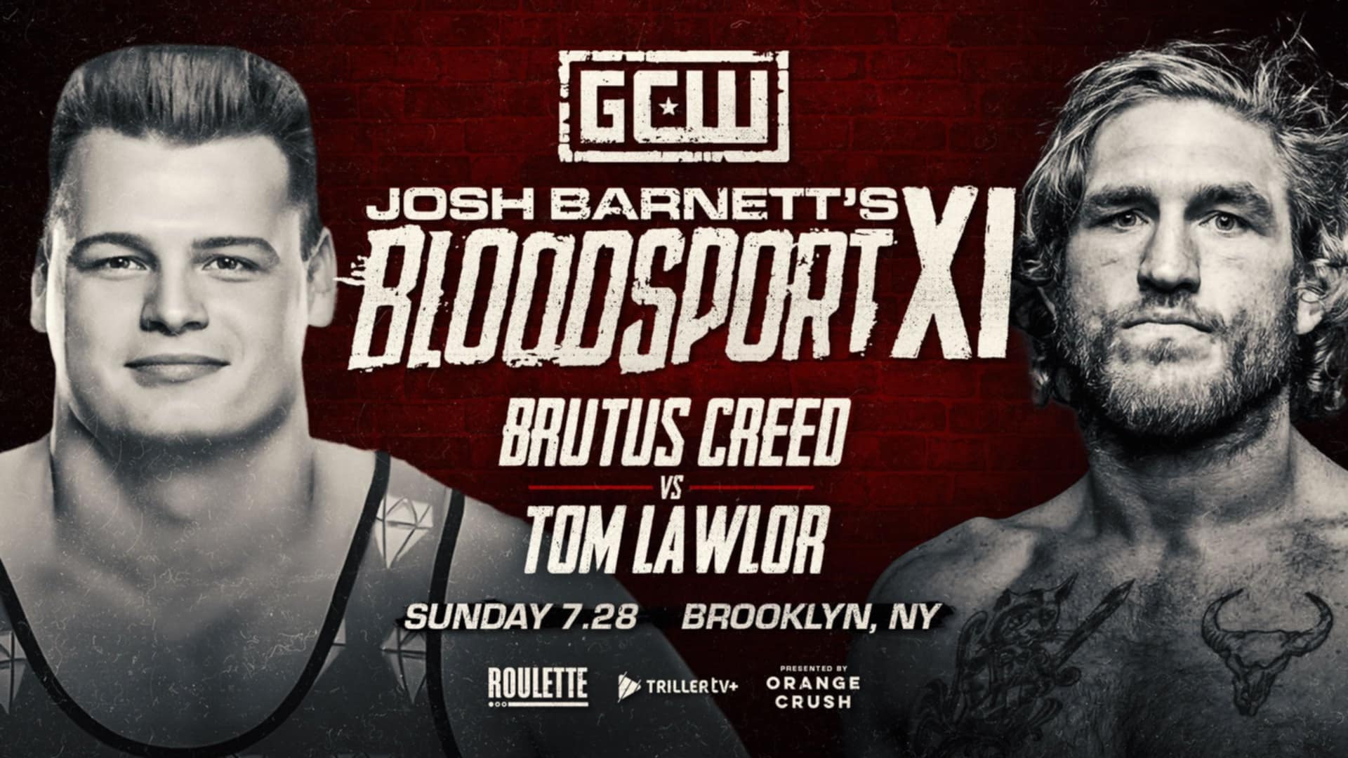 Brutus Creed vs. Tom Lawlor set for Josh Barnett’s Bloodsport XI