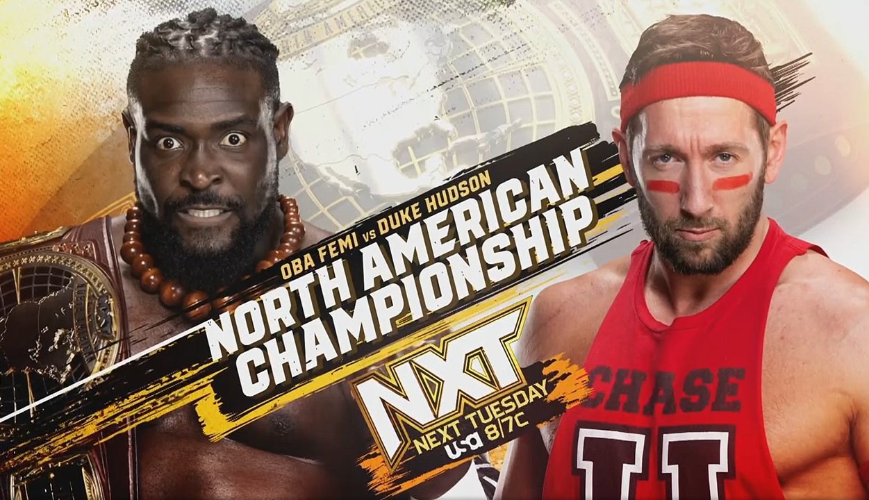 North American title defense set for next WWE NXT