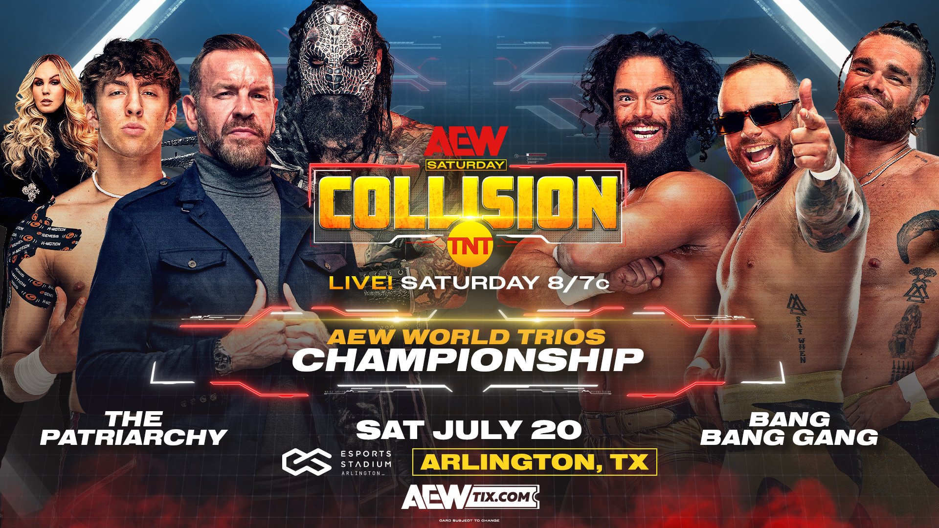 AEW Collision live results: Trios title match