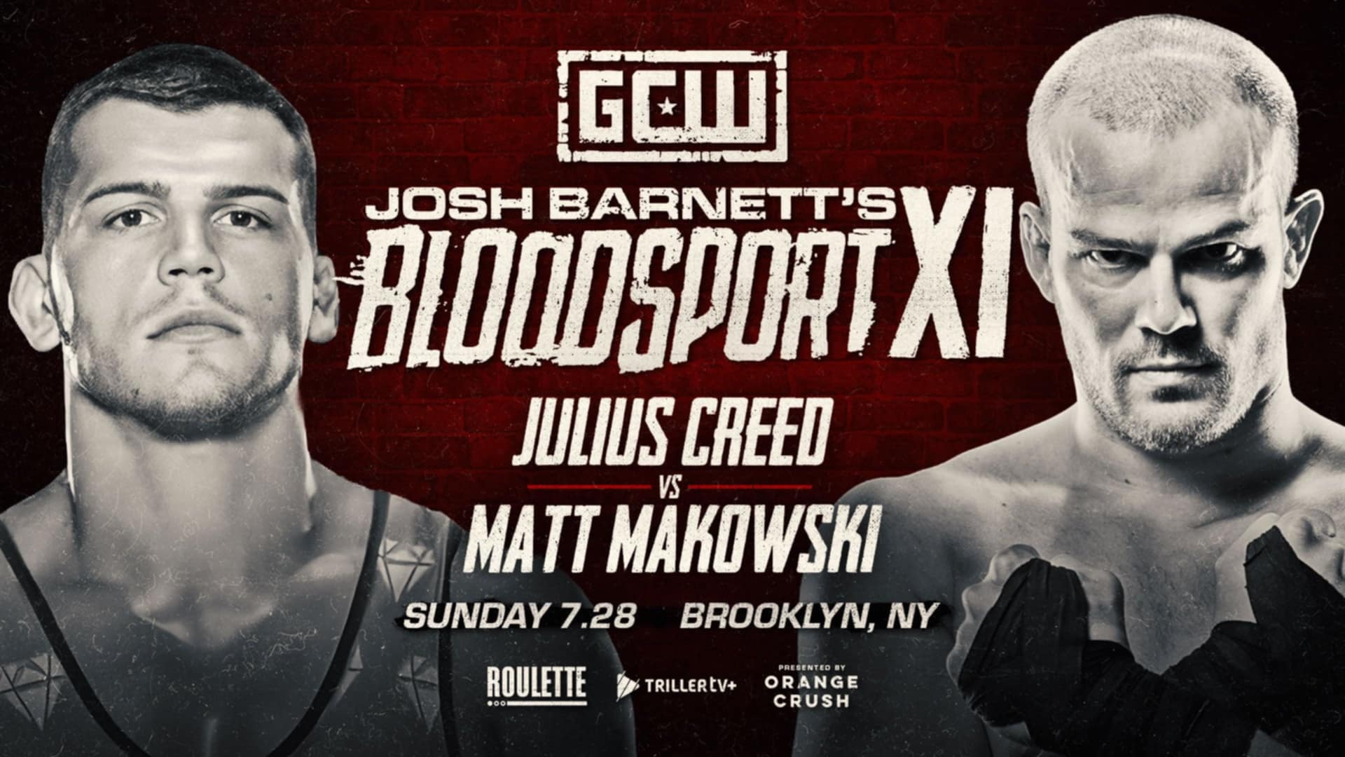 Julius Creed’s Bloodsport XI opponent revealed