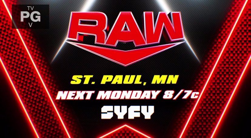 WWE Raw to air on Syfy for the next two weeks