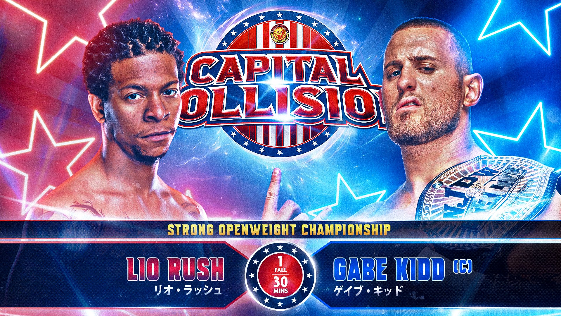 First matches announced for NJPW Capital Collision