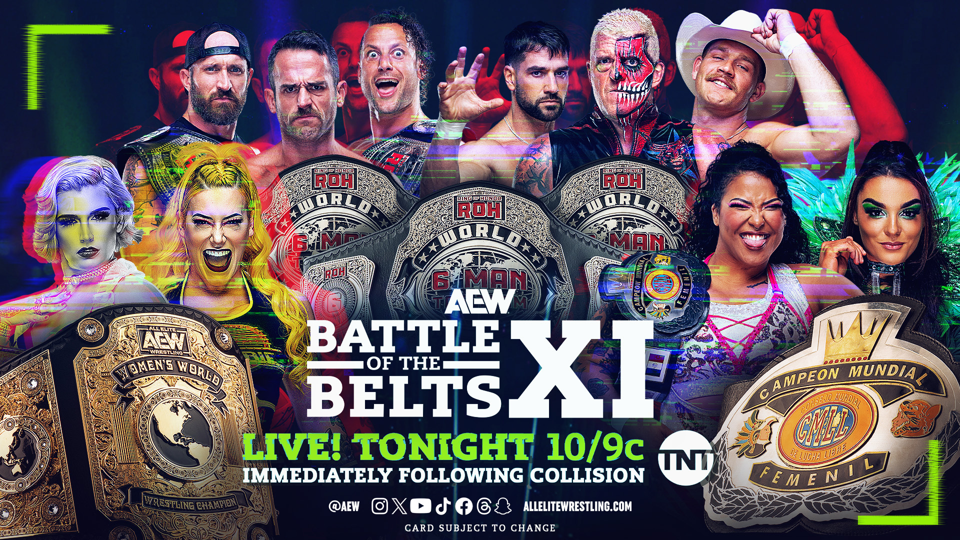AEW Battle of the Belts XI results: ROH Six-Man Tag title match