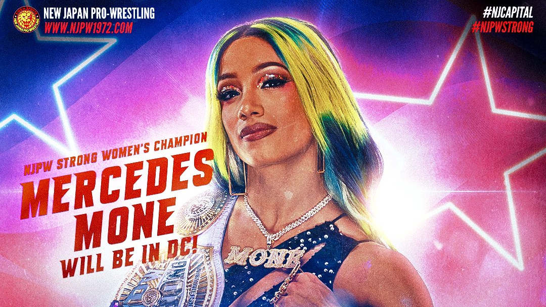 Mercedes Mone announced for NJPW Capital Collision