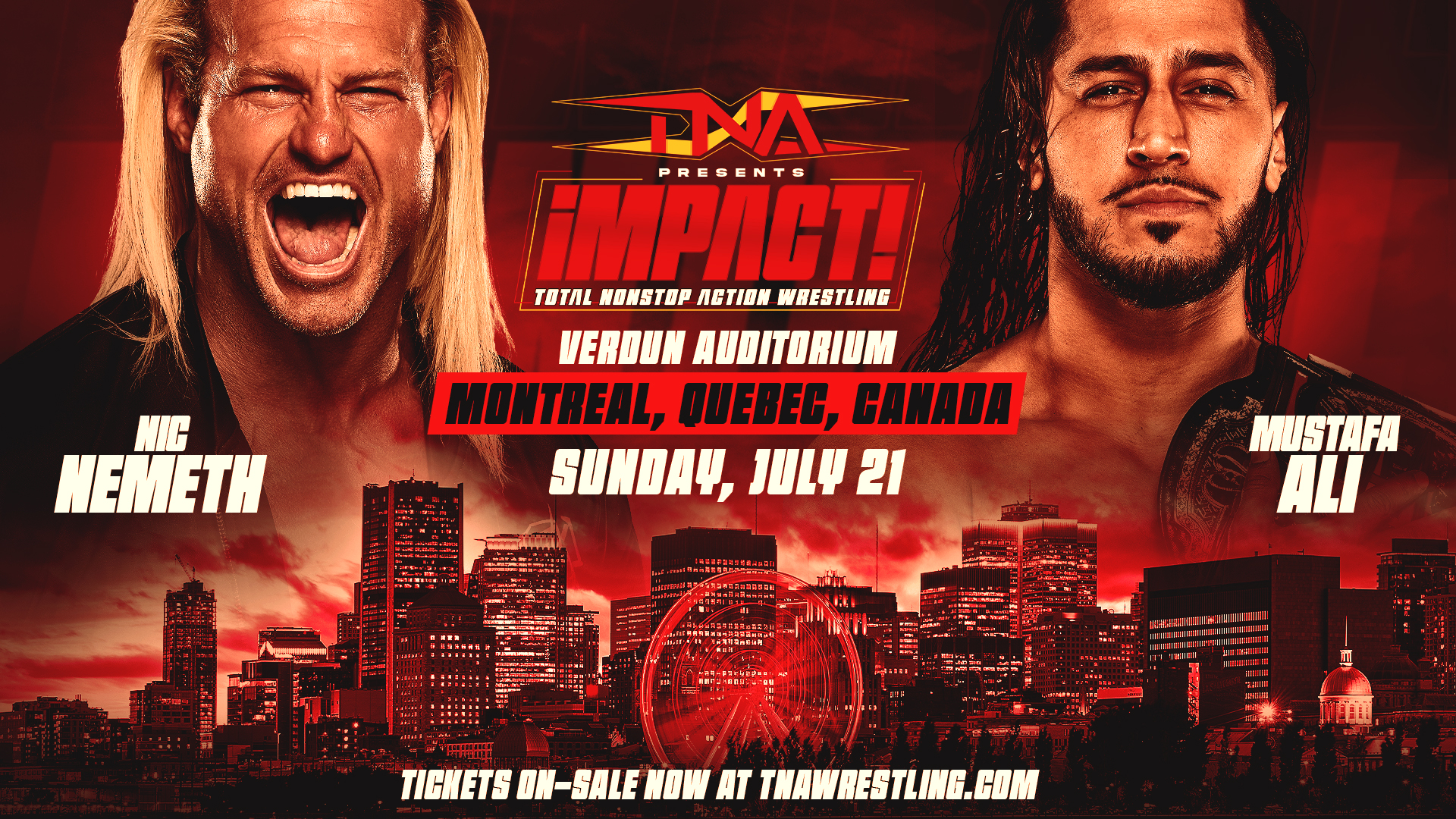 TNA World title match official for Sunday’s Impact TV taping