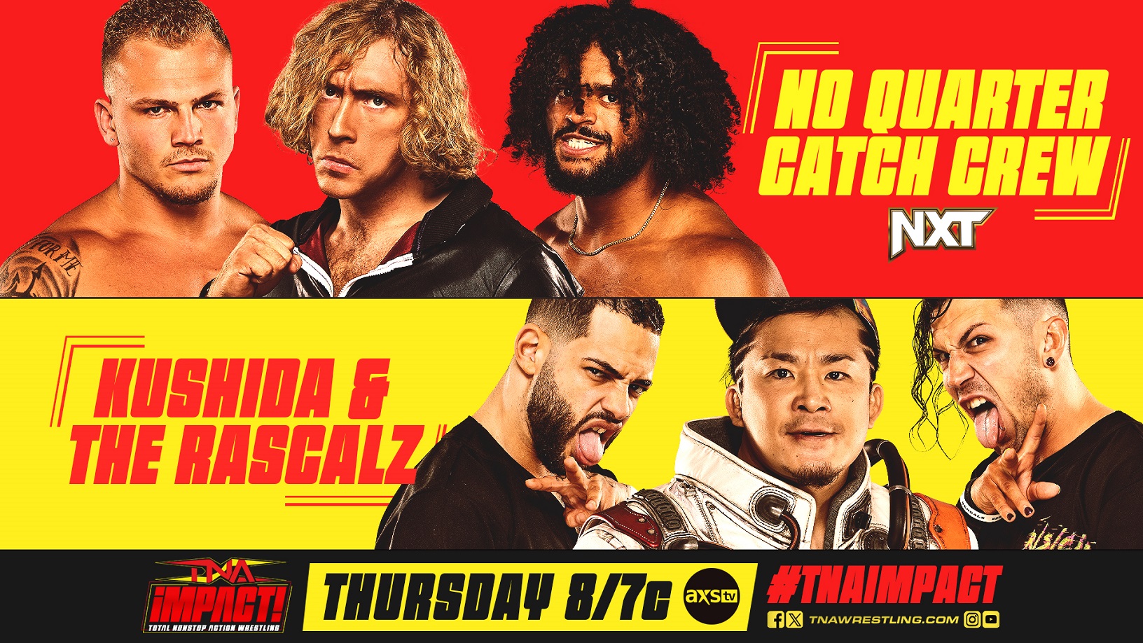 TNA Impact live results: No Quarter Catch Crew & The Hardys in action