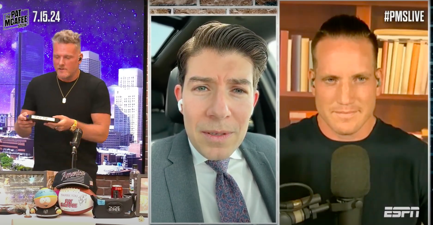 Wyatt Sicks angle takes place on The Pat McAfee Show