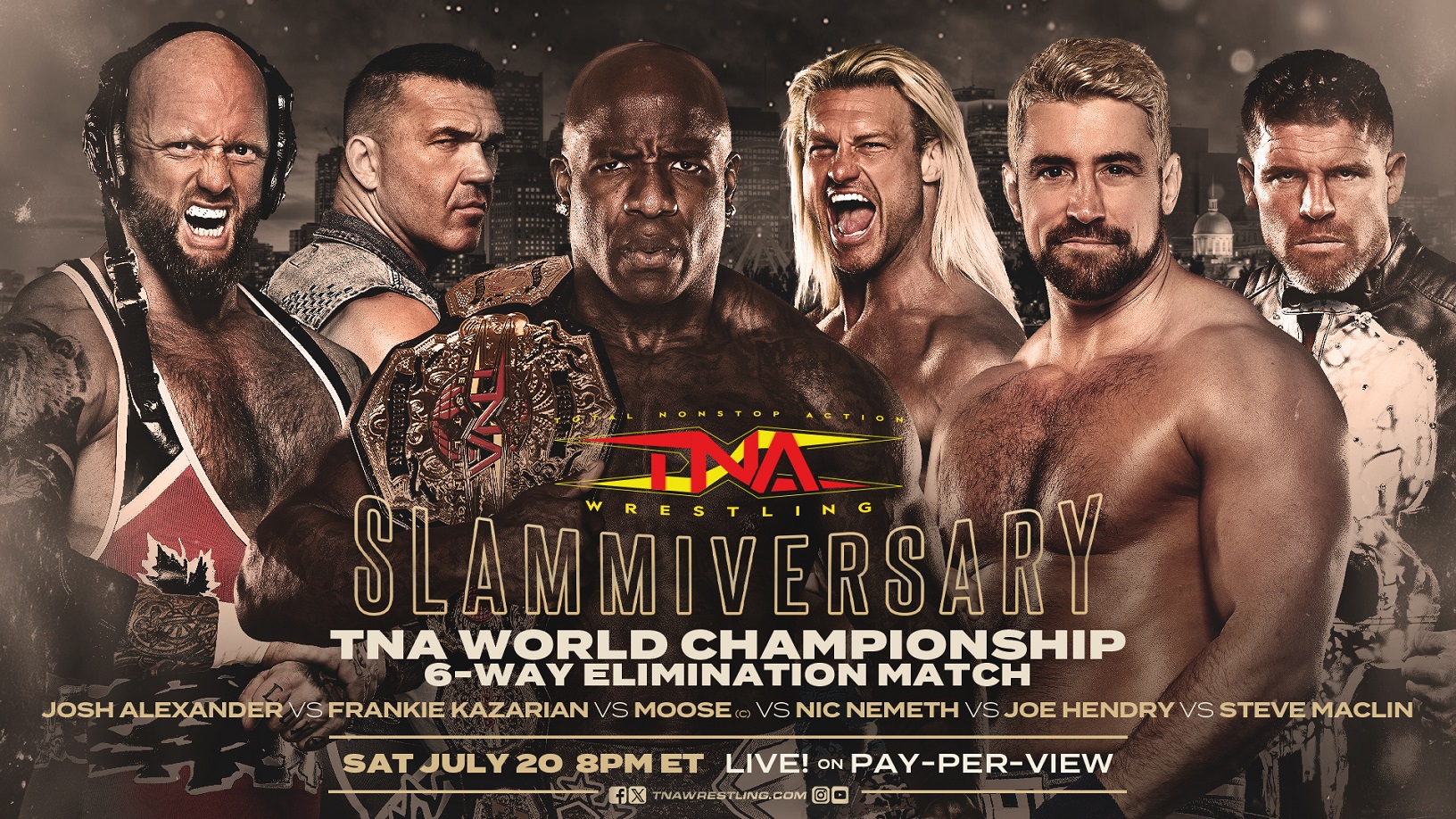 Field set for TNA Slammiversary World title match