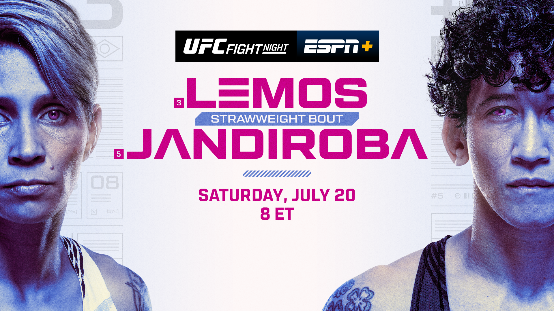 UFC on ESPN 60 live results: Amanda Lemos vs. Virna Jandiroba